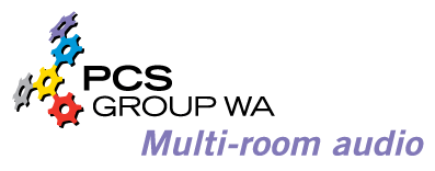 pcs group multi room audio division logo